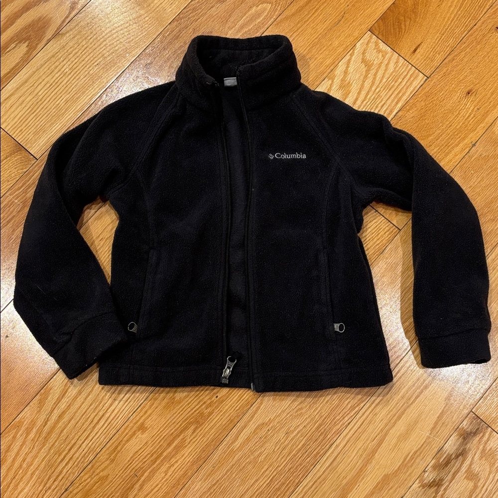 Columbia Black Fleece Jacket XS